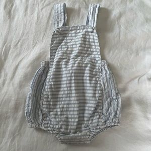 Shrimp and Grits Stripped Sunsuit